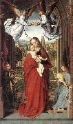 DAVID, Gerard Virgin and Child with Four Angels de Germany oil painting artist